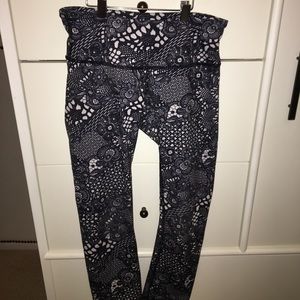Lululemon Cropped Designed Leggings